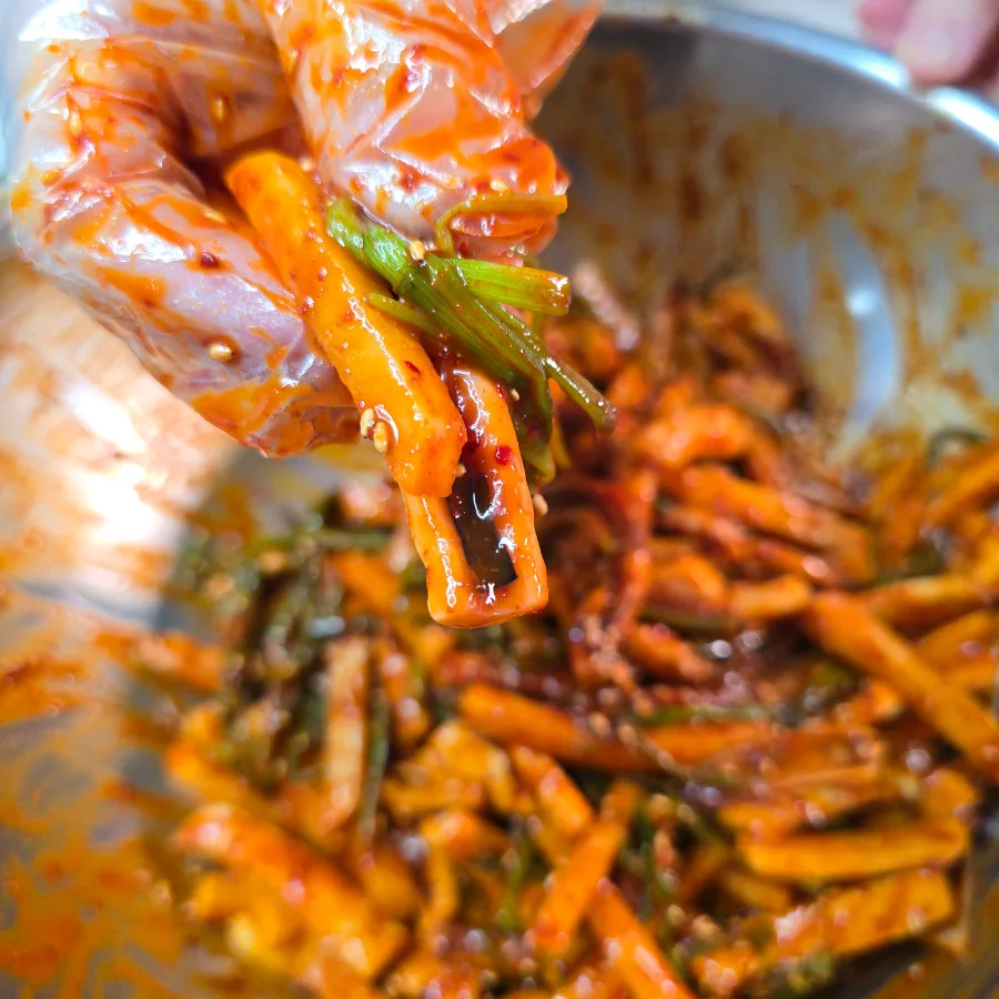 류수영 오징어회무침 어남선생 레시피 오징어 데치기