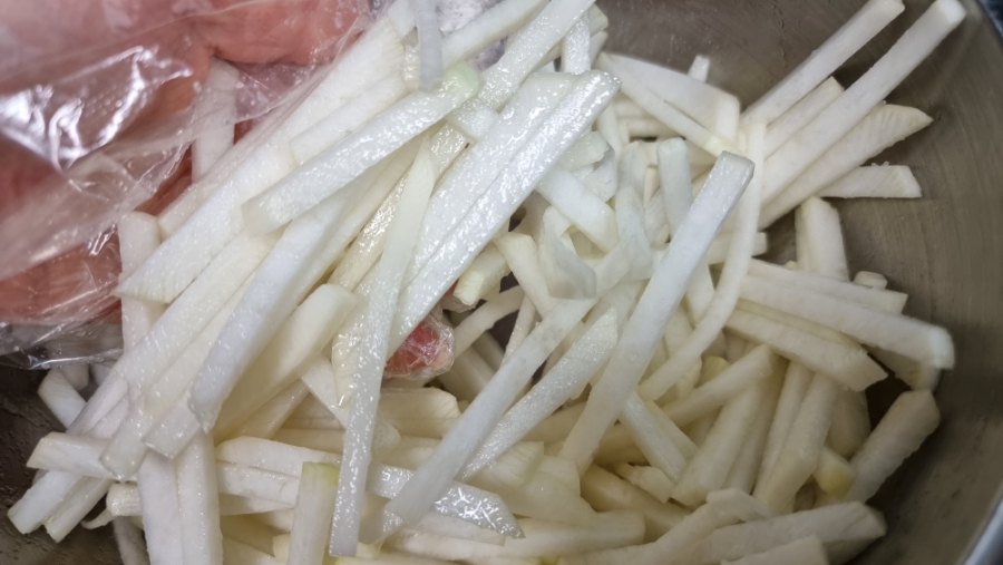 무생채 만드는법 편스토랑 류수영 5분비법 레시피 15 무생채만드는법