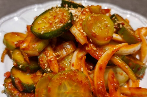 오이무침
