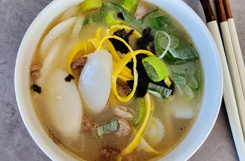 떡국 레시피