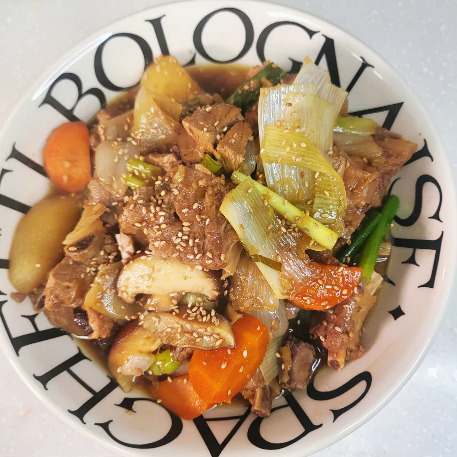 돼지갈비찜 황금 레시피 간장 양념 만들기