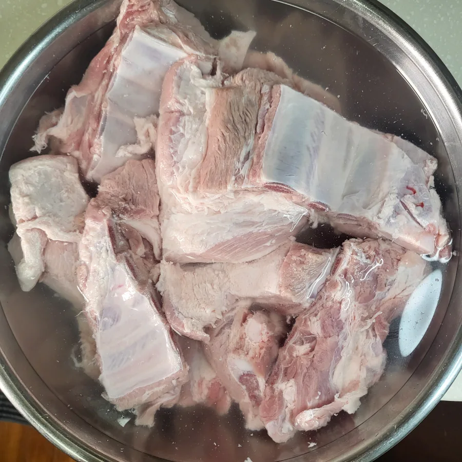 돼지갈비찜 황금 레시피 간장 양념 만들기