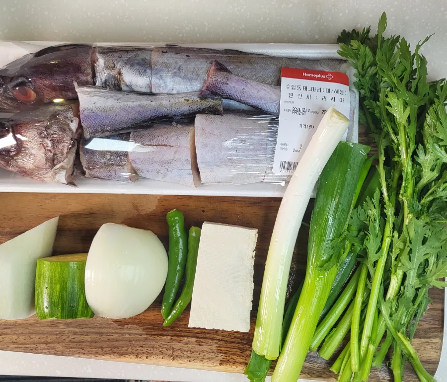 동태탕 끓이는법 동태찌개 레시피 얼큰한 겨울보양식