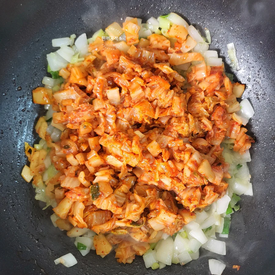 백종원 김치볶음밥 레시피 참치 간단 김치볶음밥 만들기