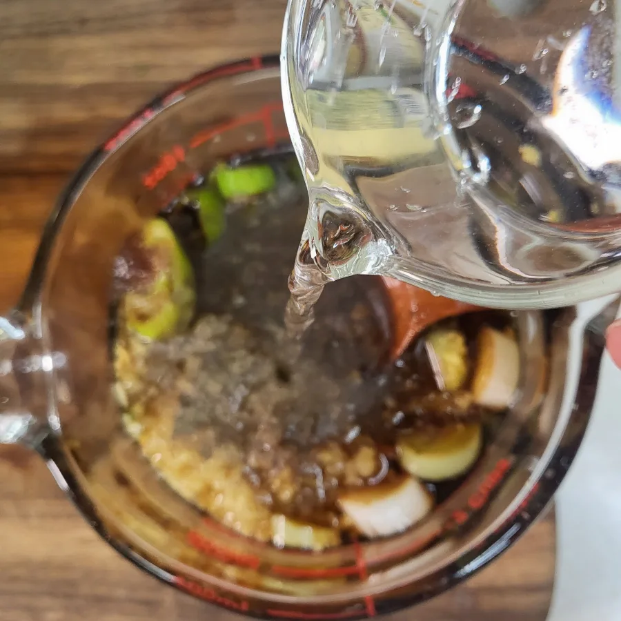 돼지갈비찜 황금 레시피 간장 양념 만들기