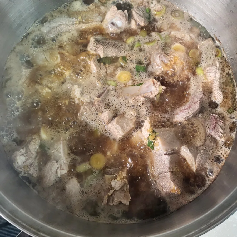 돼지갈비찜 황금 레시피 간장 양념 만들기
