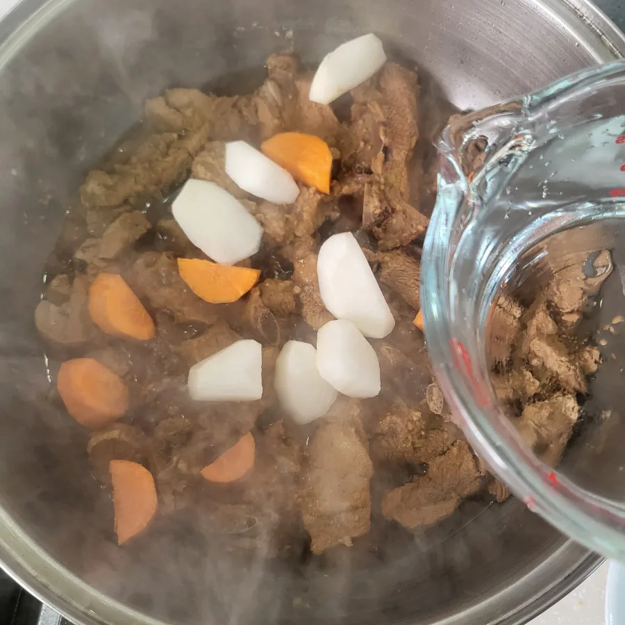 돼지갈비찜 황금 레시피 간장 양념 만들기