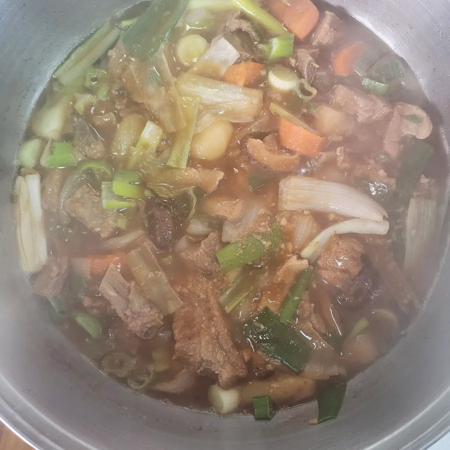 돼지갈비찜 황금 레시피 간장 양념 만들기