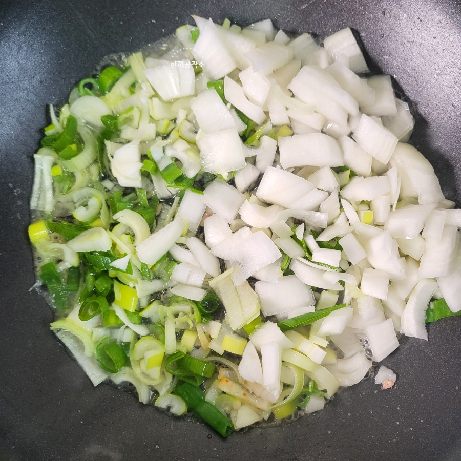 백종원 김치볶음밥 레시피 참치 간단 김치볶음밥 만들기 7 6 7