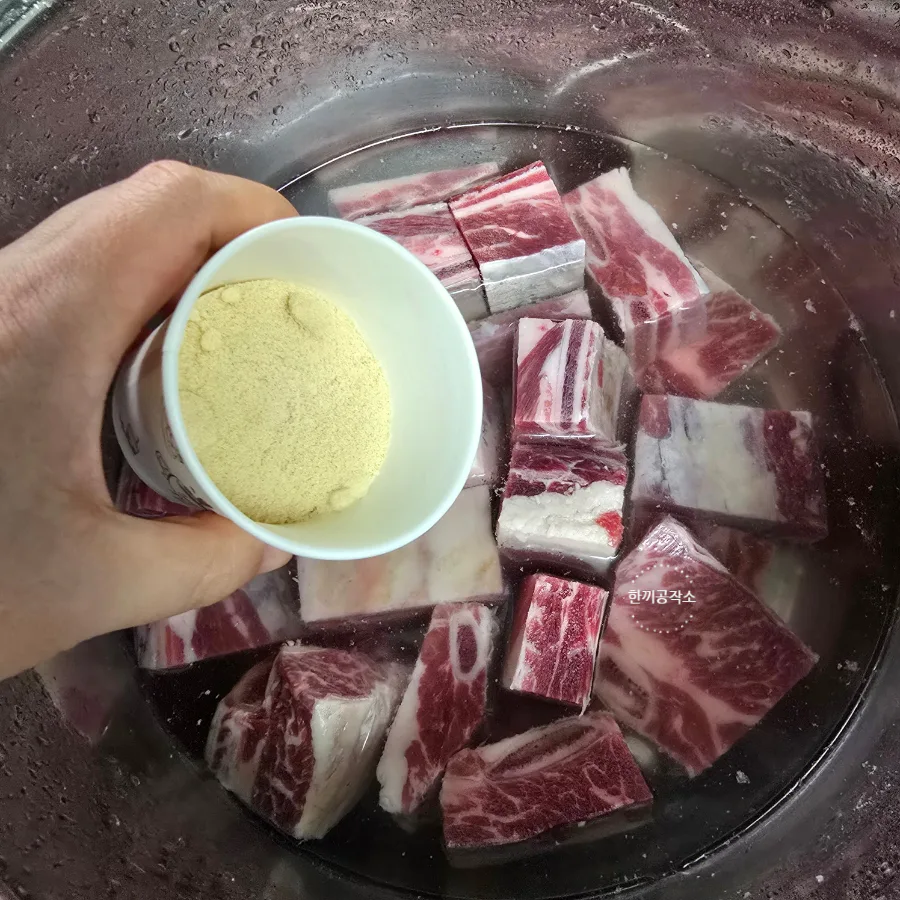 소갈비찜 레시피 부드러운 갈비찜 만들기 명절음식