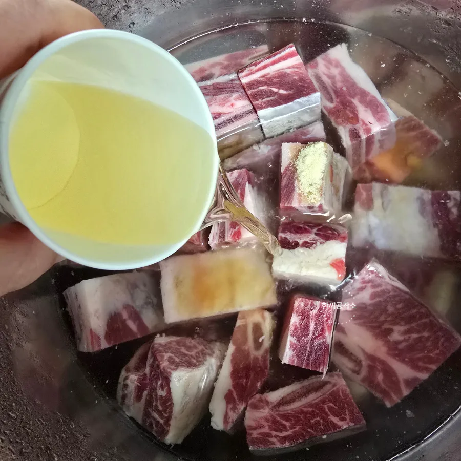 소갈비찜 레시피 부드러운 갈비찜 만들기 명절음식