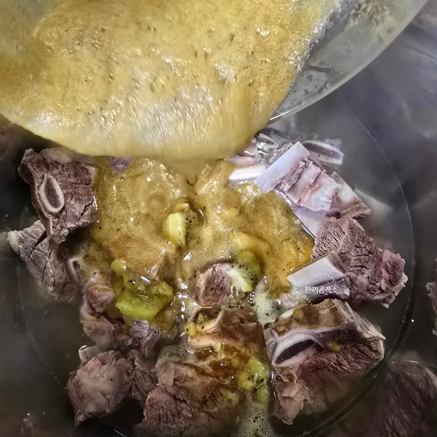 소갈비찜 레시피 부드러운 갈비찜 만들기 명절음식