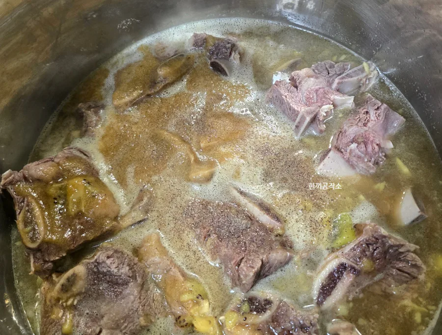 소갈비찜 레시피 부드러운 갈비찜 만들기 명절음식
