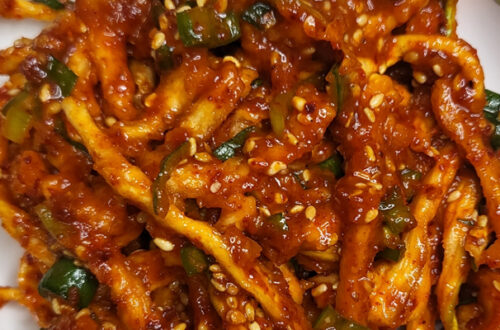 무말랭이무침