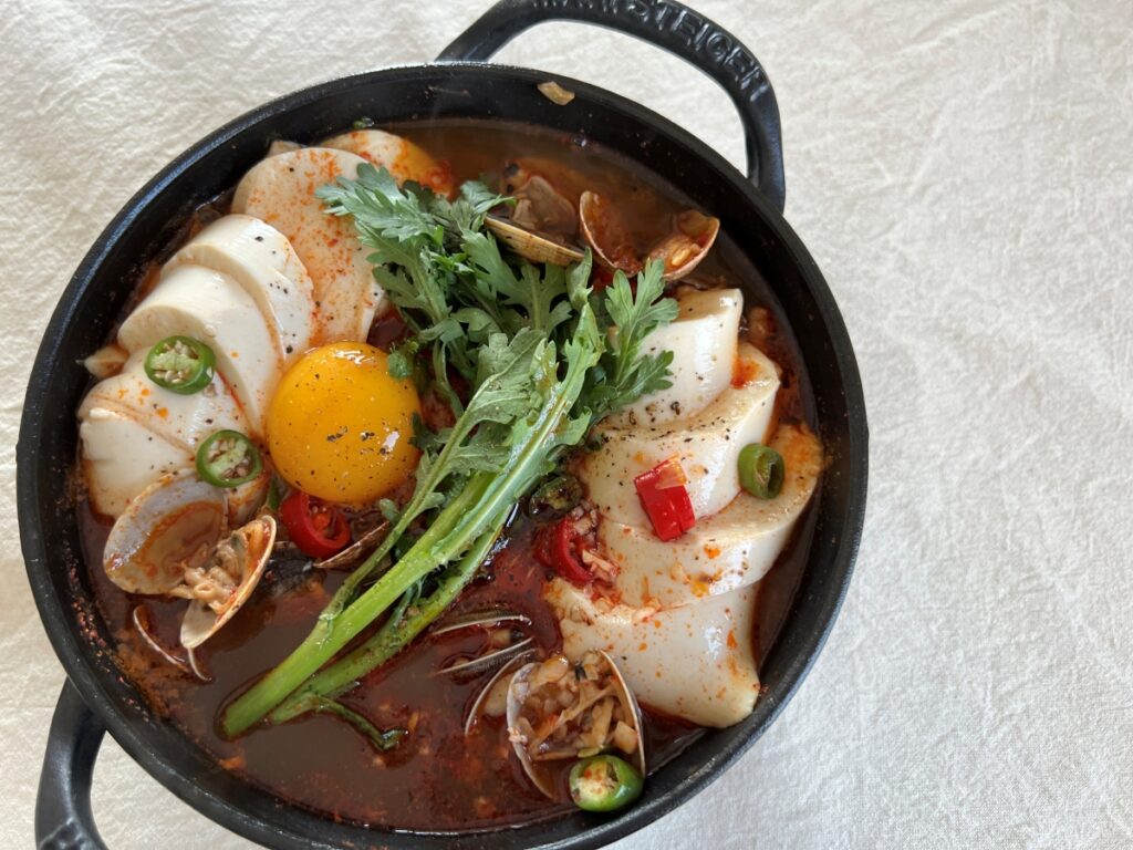 순두부찌개 끓이는법 백종원 레시피 바지락 순두부찌개 양념장 3 바지락 순두부찌개