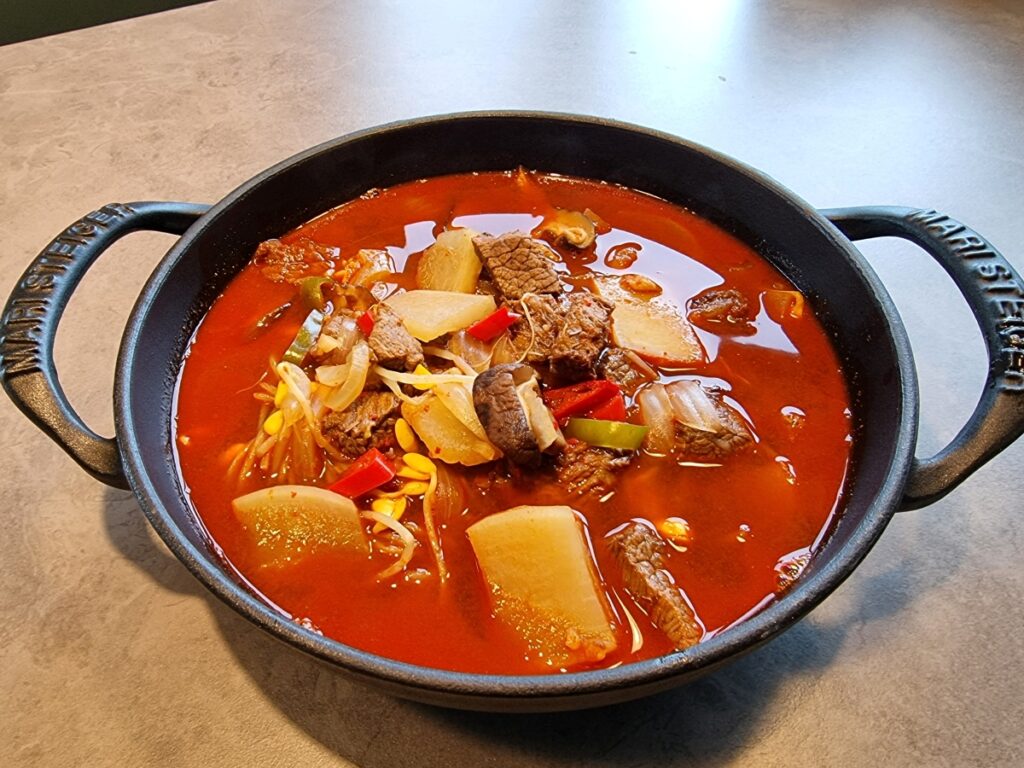 편스토랑 이찬원 경상도식 소고기 무국 끓이는법 대파무침 3 소고기 무국