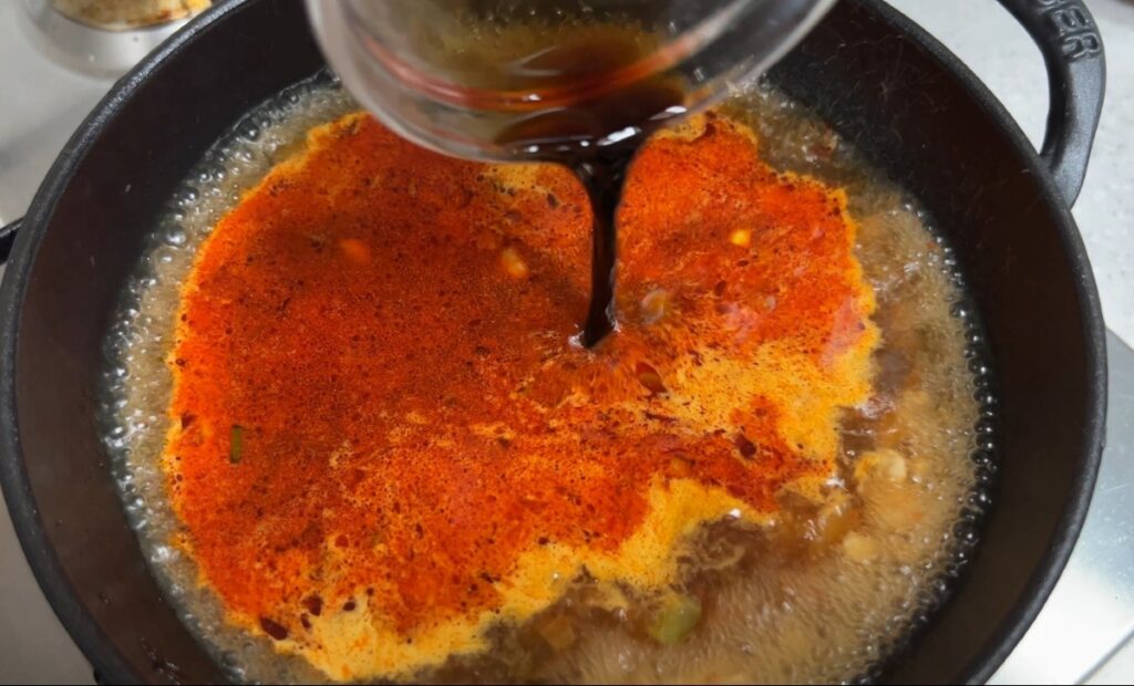 순두부찌개 끓이는법 백종원 레시피 바지락 순두부찌개 양념장 13 바지락 순두부찌개