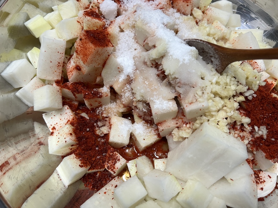 깍두기 담그는법 아삭하고 맛있는 깍두기 담그기 17 깍두기담그는법