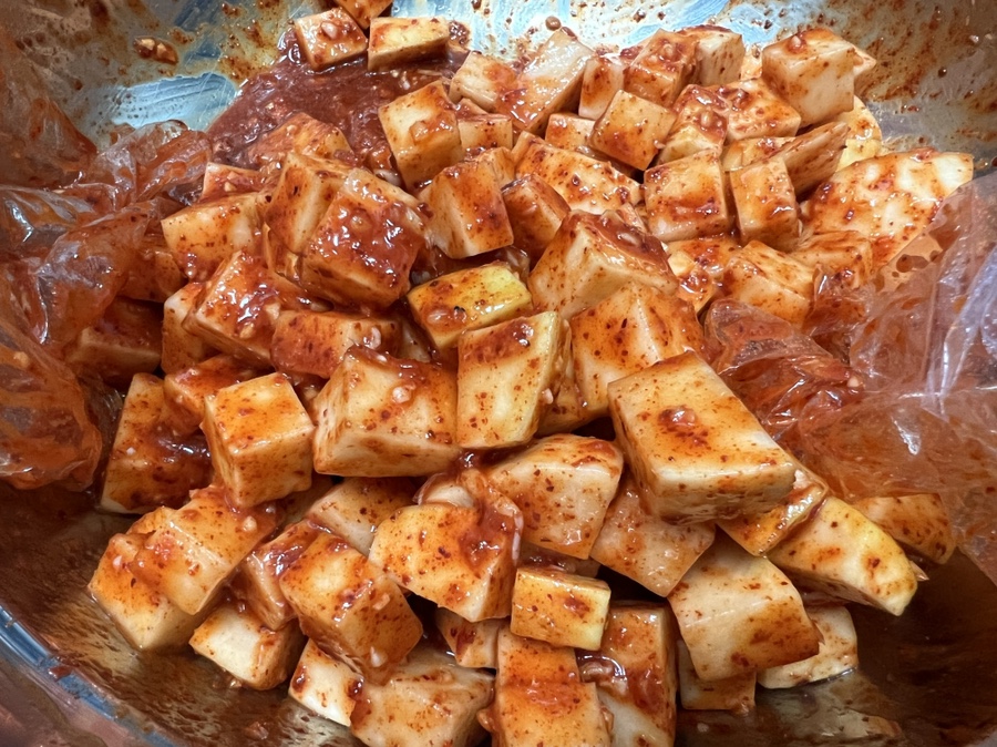 깍두기 담그는법 아삭하고 맛있는 깍두기 담그기 19 깍두기담그는법