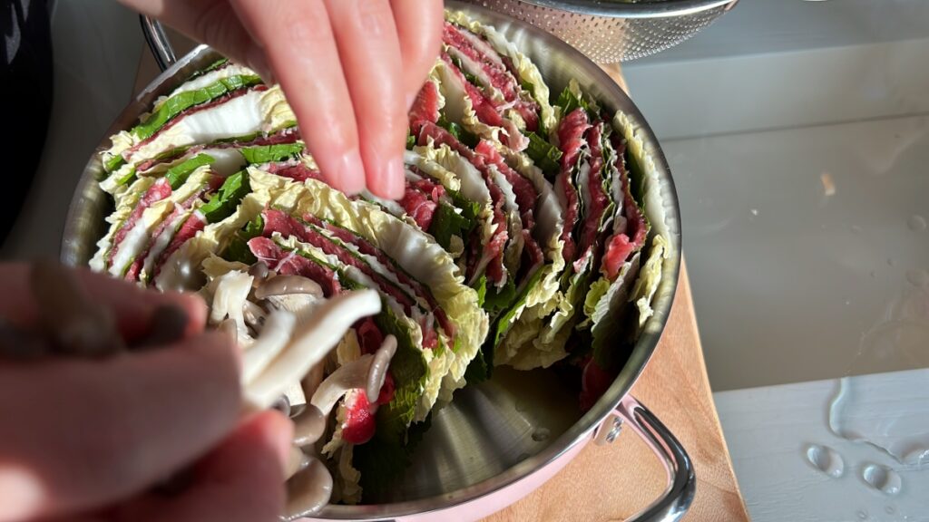 밀푀유나베 만들기 정말 맛있는 밀푀유나베 소스 25 밀푀유나베