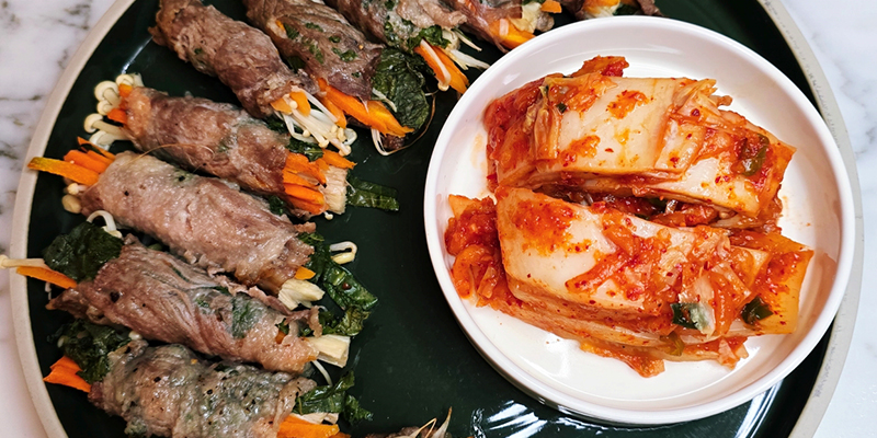 차돌박이 숙주찜