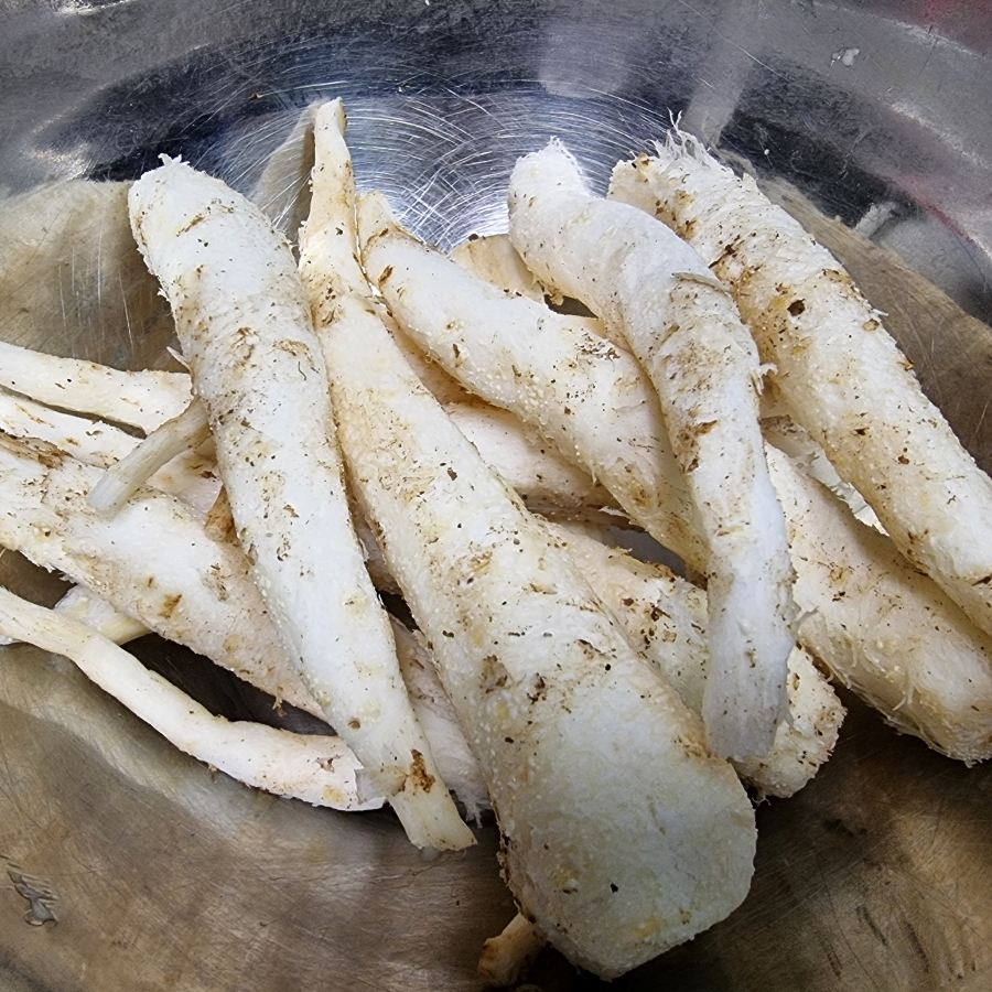 더덕무침 만드는법 더덕 손질부터 양념 까지~~ 6 더덕무침