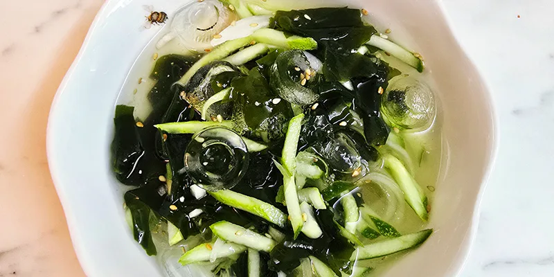 오이냉국 레시피, 냉면육수 성공 치트키! 오이미역냉국