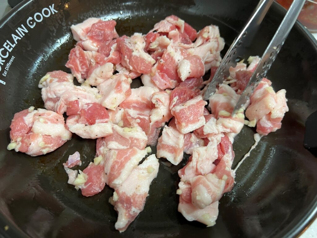제육볶음 레시피 맛보장 양념/ 도드람한돈 삼겹살 돼지고기 요리 20 18 6