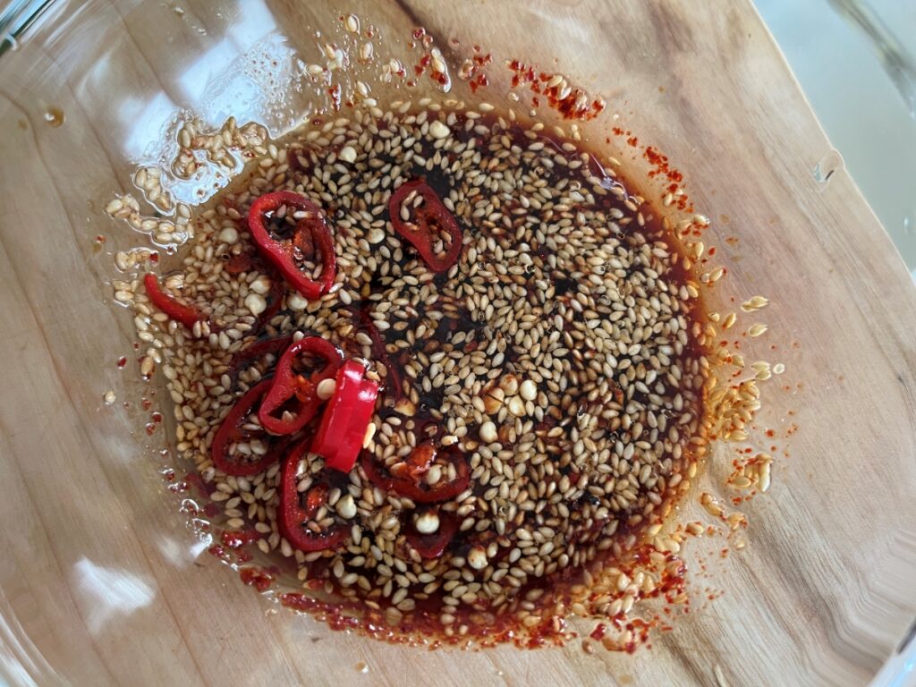 달래 양념장 달래장 만들기 달래 손질법 (+계란 두부부침) 20 19 11