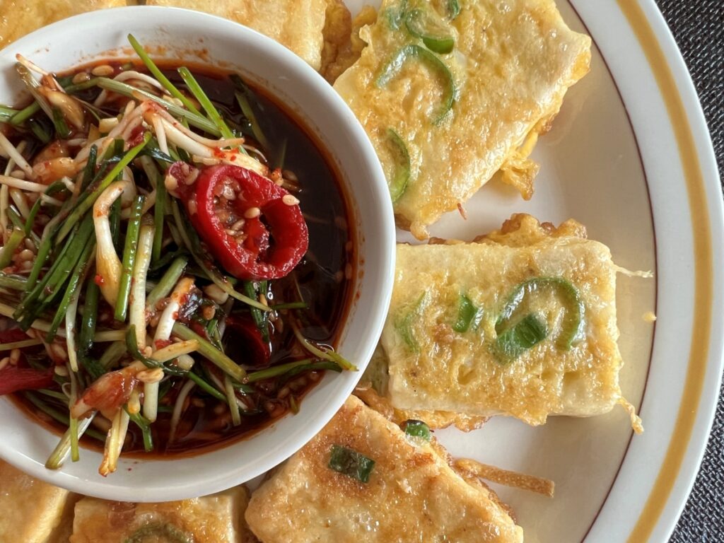 달래 양념장 달래장 만들기 달래 손질법 (+계란 두부부침) 39 38 2