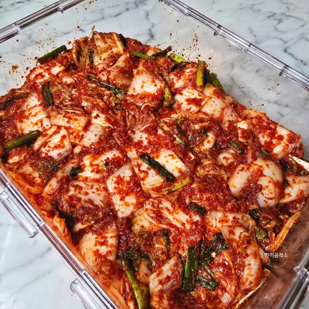 여름 배추김치 담그기, 아삭함이 살아있는 맛김치 레시피 막김치! | 한끼공작소 1 | 한끼공작소