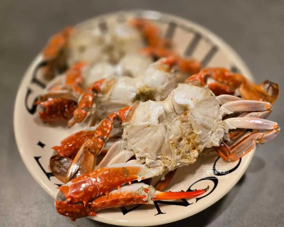 꽃게찜 제철 가을 꽃게찜 레시피 손질, 찌는 시간