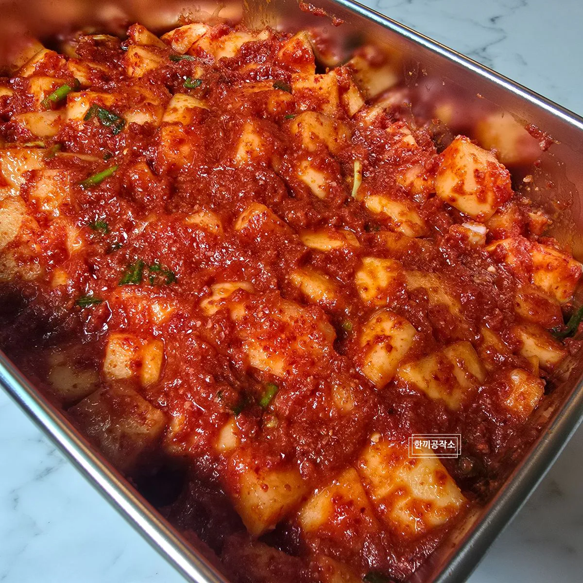 여름무 깍두기 담그는법 (아린 맛 없는 황금 레시피)설렁탕집 이모님 비법!