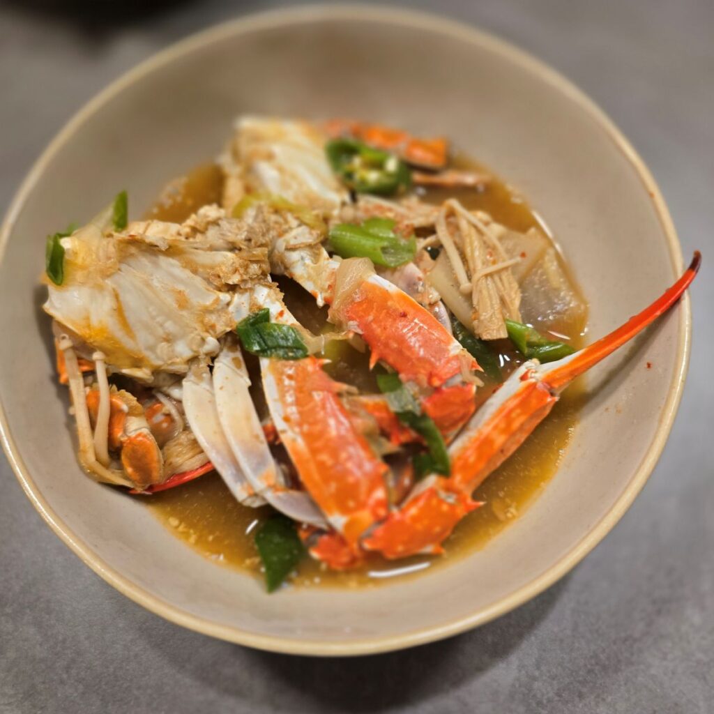 집에서 끓이는 꽃게탕, 시원하고 얼큰한 국물 비법 공개 | 한끼공작소 19 20 | 한끼공작소