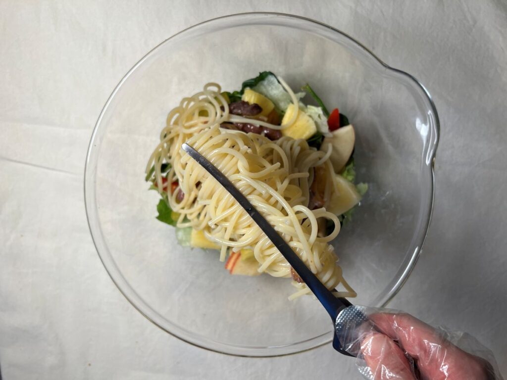 상큼한 타이 누들 샐러드 파스타: 초간단 샐러드 소스 레시피 34 33 1