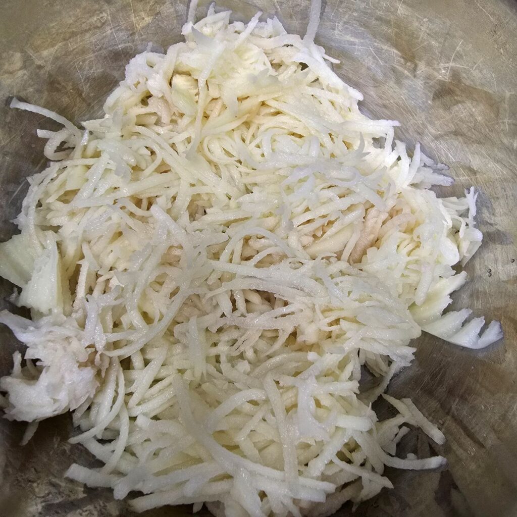 바삭한 감자채전 만들기, 초간단 감자전 만드는법 비오는날 레시피 | 한끼공작소 4 5 | 한끼공작소