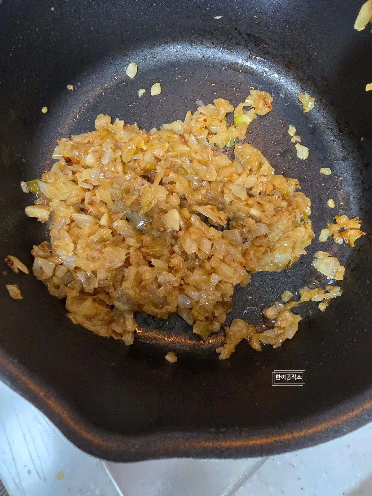 버거킹 마니아가 만든 인생 수제버거 만들기, 볶은 양파가 햄버거 패티 신의 한 수! (황금비율 레시피)