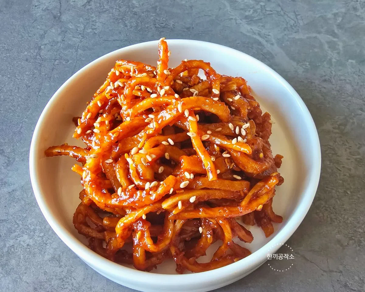 진미채볶음 황금 레시피 냉장고에 넣어도 부드러운 오징어채 볶음