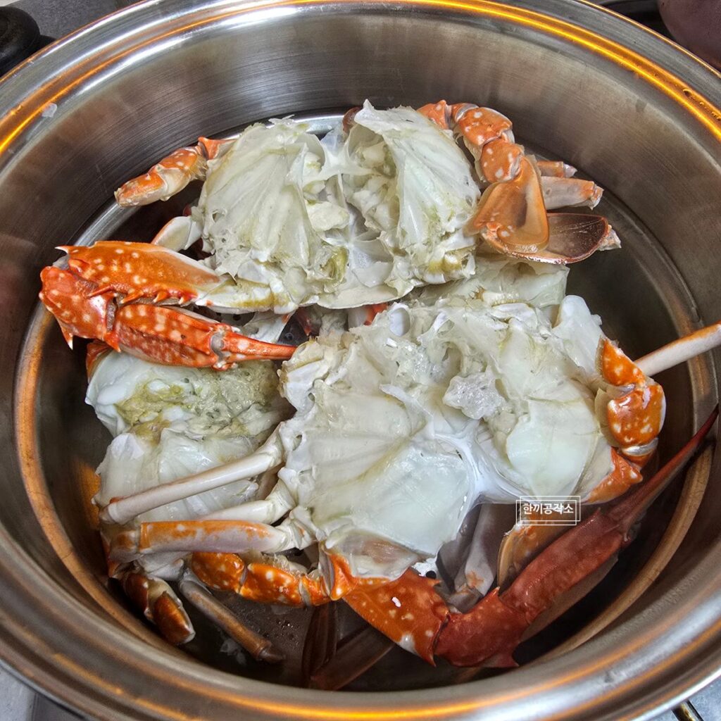 가을 제철 꽃게찜 레시피 - 손질부터 찌는 시간 15+5 완벽 가이드 | 한끼공작소 13 | 한끼공작소