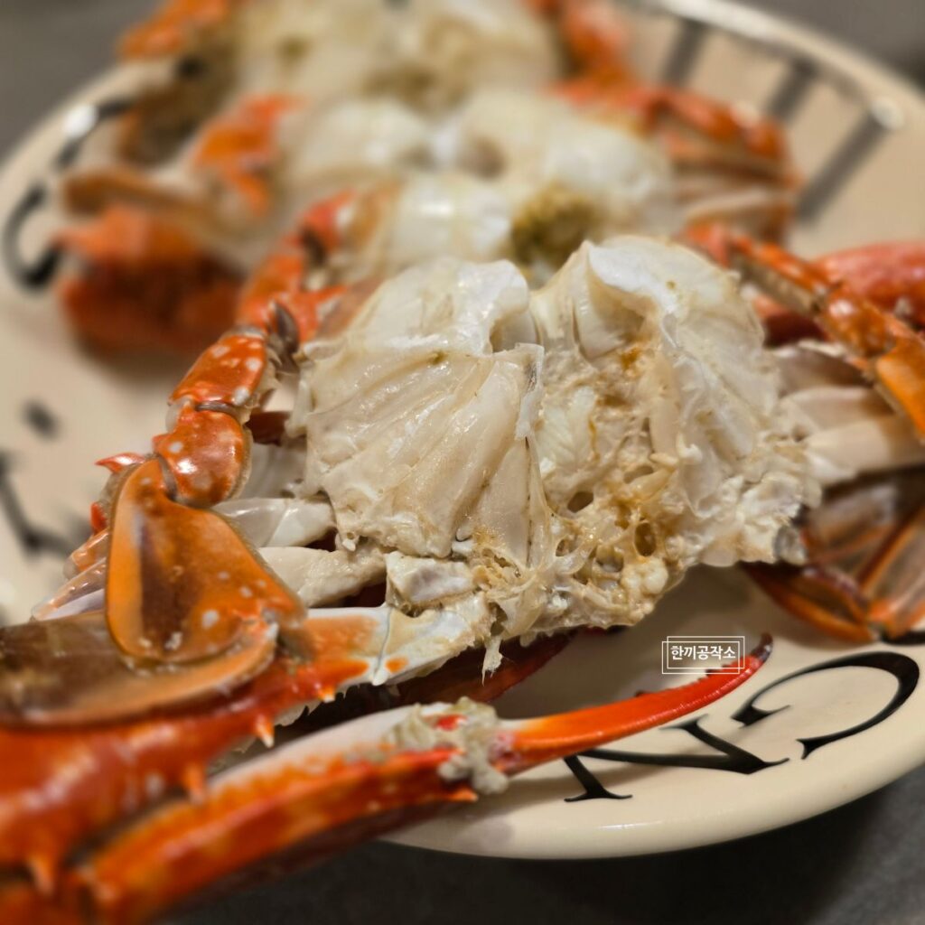 가을 제철 꽃게찜 레시피 - 손질부터 찌는 시간 15+5 완벽 가이드 | 한끼공작소 16 | 한끼공작소