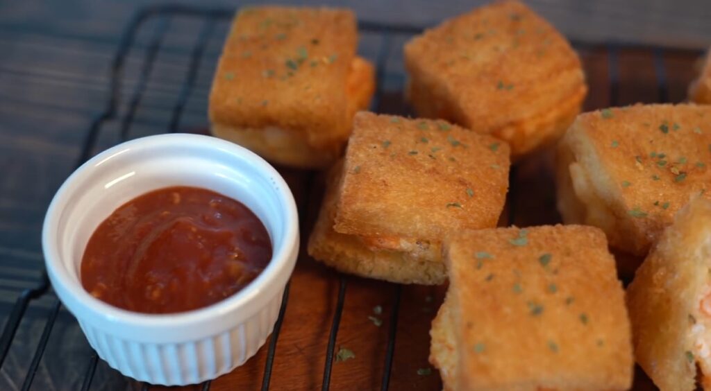 멘보샤 만들기 기가막힌 소스만들기 집에서 맥주안주 술안주메뉴 29 26 16