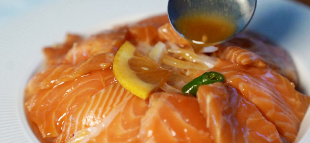 연어장 만들기 만능간장 활용 연어덮밥 만들기 연어요리 연어 손질법 31 27 6