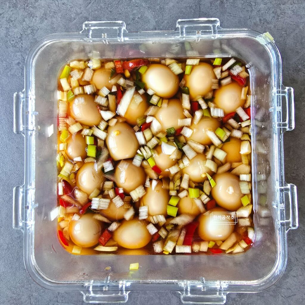 메추리알장조림 황금 레시피 불없이 5분컷 메추리알조림 만들기 | 한끼공작소 3 49 | 한끼공작소