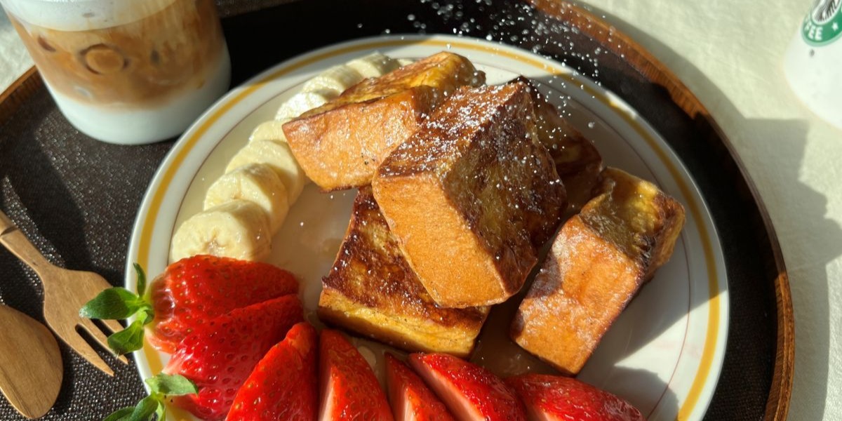 집에서도 간단하게! 프렌치 토스트 만들기 / 계란 식빵 브런치 1 31 1 1