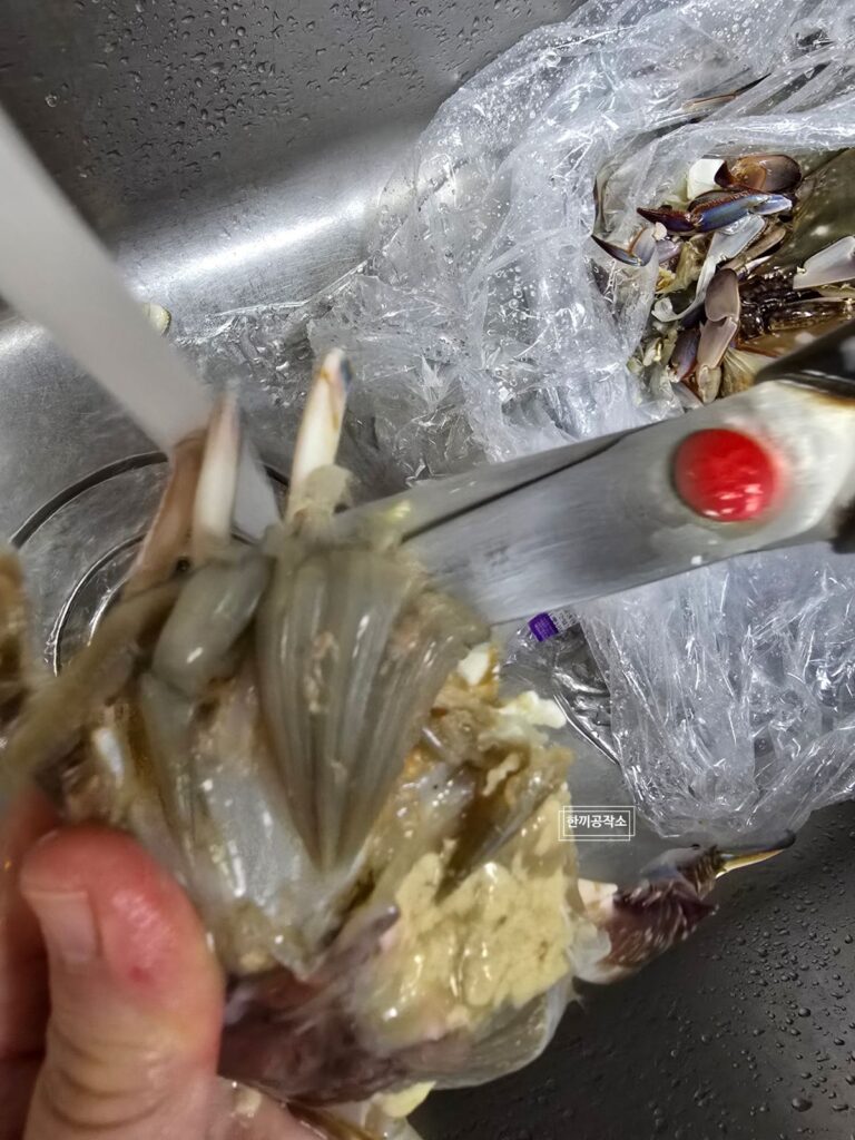 가을 제철 꽃게찜 레시피 - 손질부터 찌는 시간 15+5 완벽 가이드 | 한끼공작소 7 | 한끼공작소