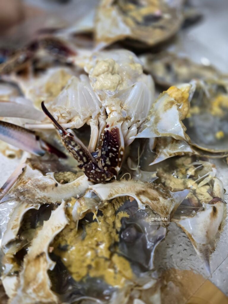 가을 제철 꽃게찜 레시피 - 손질부터 찌는 시간 15+5 완벽 가이드 | 한끼공작소 8 | 한끼공작소