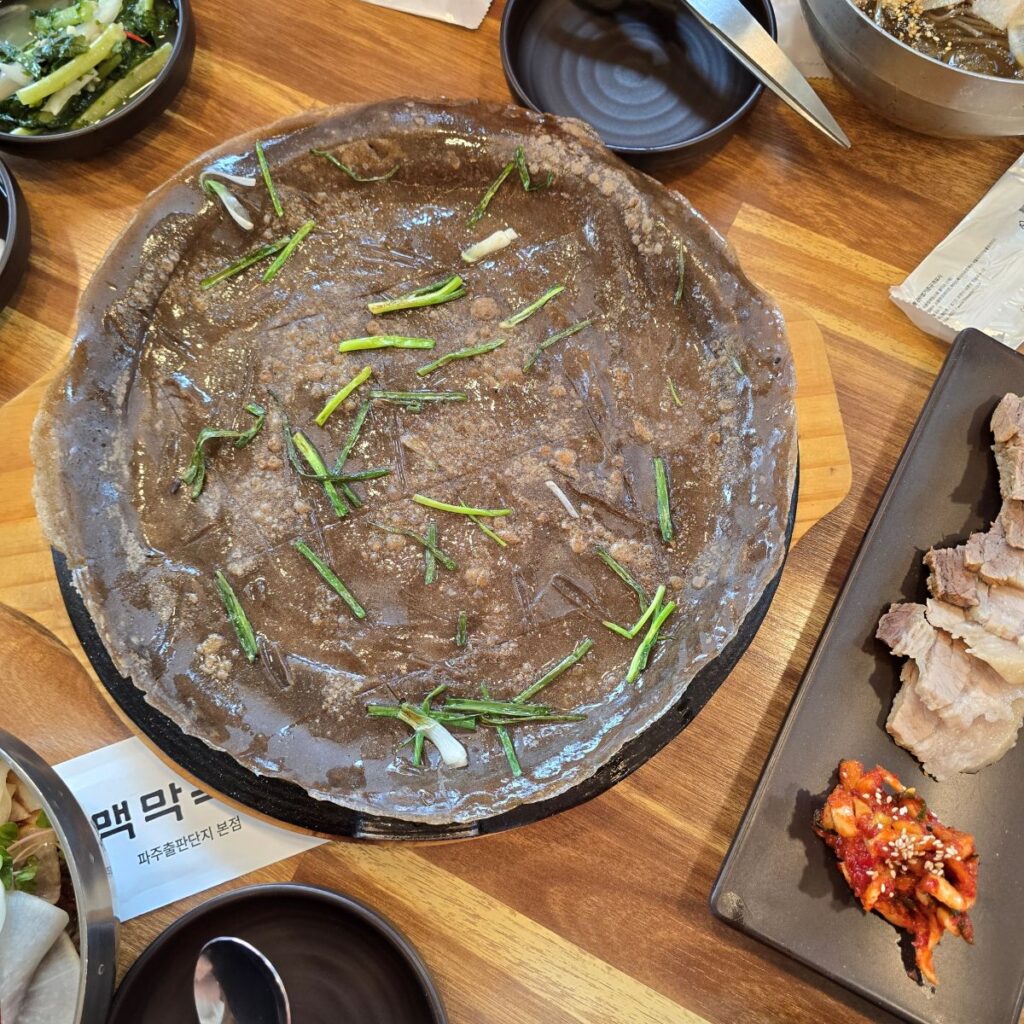 파주 심학산 맛집 재방문 100% 교맥막국수 내돈내산 후기 | 한끼공작소 9 16 | 한끼공작소