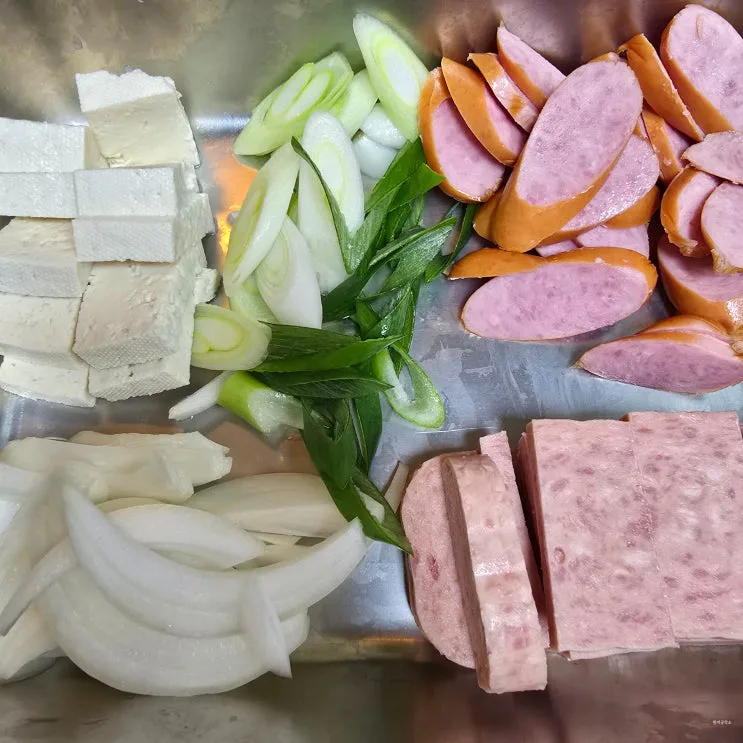 부대찌개 레시피 의정부 맛집 양념장 비법 담은 부대찌개 황금레시피