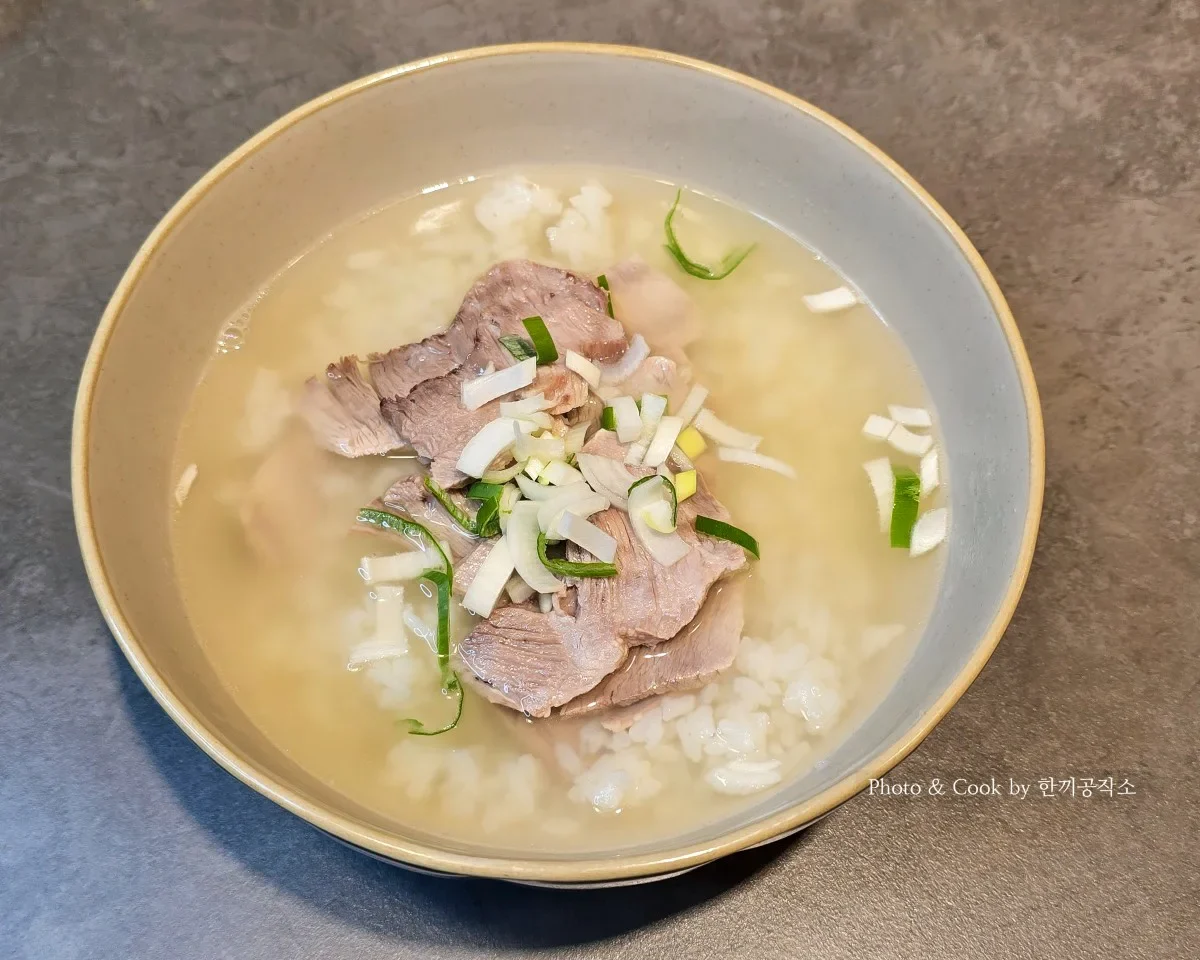 흑백요리사2 옥동식 돼지곰탕 레시피 맑은 돼지국밥, 집에서 재현