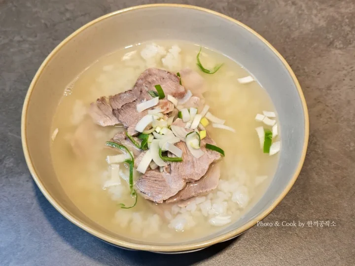 흑백요리사2 옥동식 돼지곰탕 레시피 맑은 돼지국밥, 집에서 재현